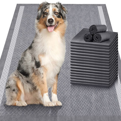 Acessórios descartáveis de treino para animais de estimação com carvão de bambu super absorvente e adesivos