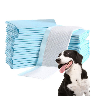 Produtos sustentáveis para animais de estimação almofadas de treinamento para cães com alta absorção e filme para trás PE respirável