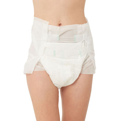 Roupas de tecido não tecido suave estilo fita aberta Japão SAP Adultos fraldas descartáveis de incontinência