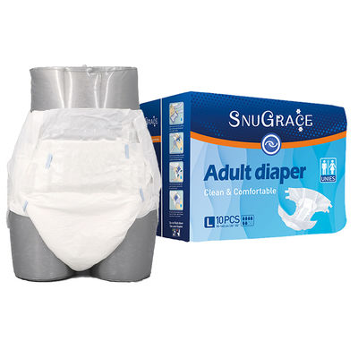 Incompetência roupa interior suave respirável fraldas descartáveis adultos para idosos unisex