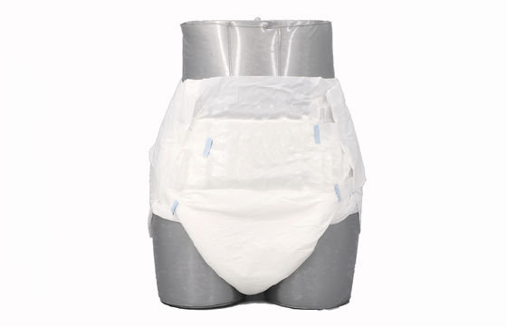 Fraldas descartáveis para adultos suaves, respiráveis e de alta absorção, com certificado aprovado pelos EUA