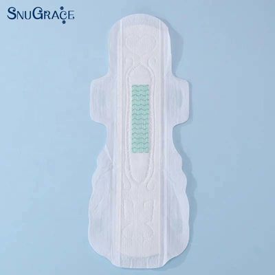 Respirável saudável sanitário descartável guardanapo corpo central alivia dismenorreia 240mm
