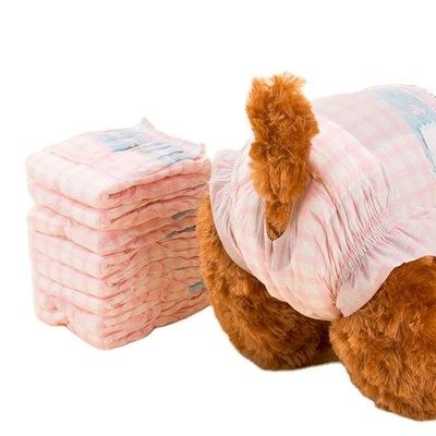 Pênis descartável para animais de estimação sem vazamento e material de algodão sustentável para casa
