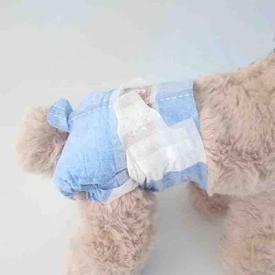 Pênulas femininas para cães com indicador de umidade do canal 3D de prevenção de fugas incluído