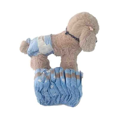 3D Prevenção de fugas de canal de fraldas descartáveis para animais de estimação para cães fabricados por Pet Diaper