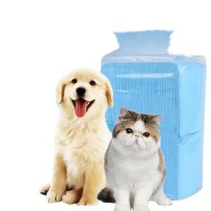 Pedrinhas descartáveis para animais de estimação 100% de algodão