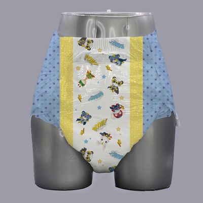 Produto de tecido não tecido Super absorvente de fraldas para bebês e adultos