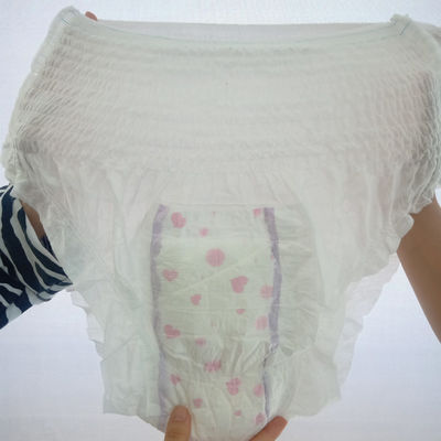 Função respirável Tamanho S.M.L Calças descartáveis de alta absorção para mulheres