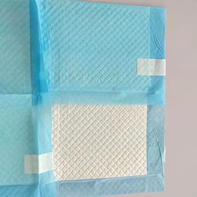 60x60cm Subpad descartável de cuidados com bebês Subpad com fita adesiva e tecido sanitário