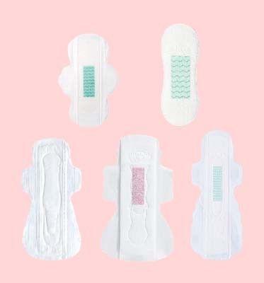 Pad higiênico Lady Anion de 270 mm pad higiênico natural de guardanapo pad menstruais