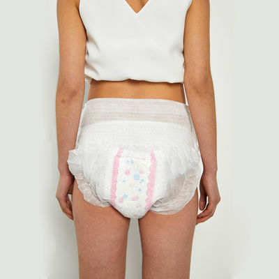 Calcinhas menstruais com lençol de madeira não tecida e cintura ajustável