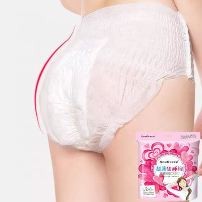 Brinquedos femininos convenientes e higiênicos com almofada menstruais descartável