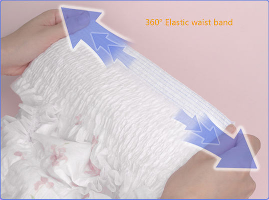 Calças de período de alta absorção de moda luxuosa Calças sanitárias descartáveis de algodão