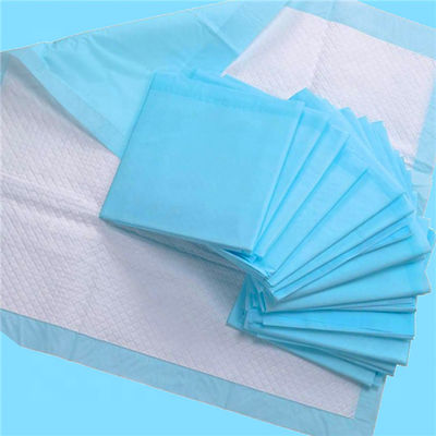 Lenço de cama de hospital descartável bordado com absorvente de tipo SAP sob almofada