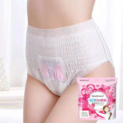Calças sanitárias descartáveis Maxi/Super para o período menstrual Maternidade Noite