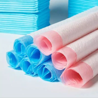 Pads de treino descartáveis de folha superior frabica de tecido macio para cães e cães de estimação