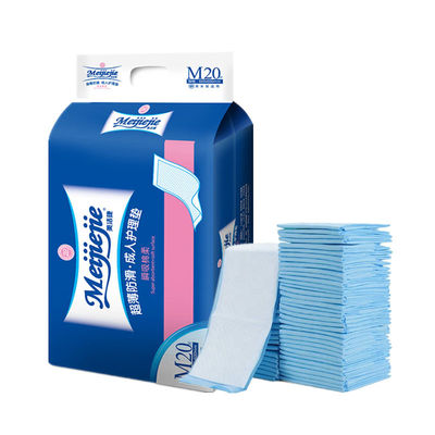 OEM Customizado Sub-pads absorventes descartáveis com canal de prevenção de fugas 3D anti-fuga