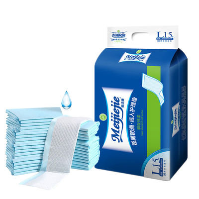 Pads de urina para bebês adultos de 80*180 cm para casa e hospital 3D Leak Prevention Channel