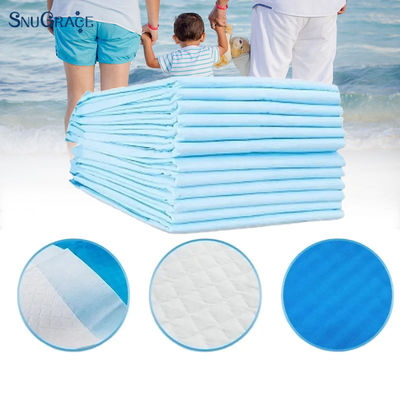 SnuGrace Underpad descartável 23X36 para Adultos Anti-Fugas 3D Canal de Prevenção de Fugas