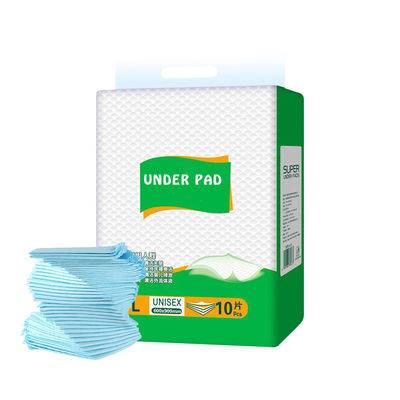Acessórios de cama de uso médico de papel pulpo impresso descartável Acessórios de treinamento para adultos 40X60 45X60 CM