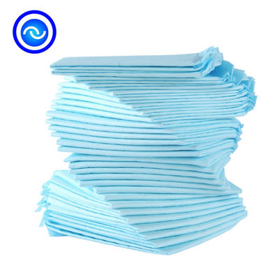 Sub- almofadas descartáveis de incontinência de algodão super absorvente com superfície respirável e seca