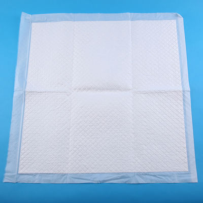 Sub- almofadas descartáveis de incontinência de algodão super absorvente com superfície respirável e seca