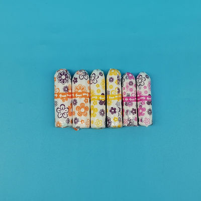 Função de limpeza Tampões de algodão orgânico para as necessidades menstruais das mulheres
