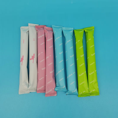Função de limpeza Tampões de algodão orgânico para as necessidades menstruais das mulheres