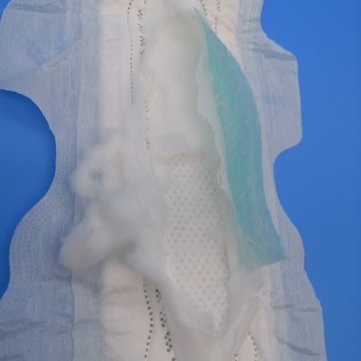 Pads de alta absorção de mulheres para a noite Ultra fina de algodão de mulher sanitário guardanapo