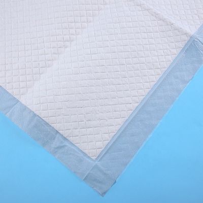 Acessórios de cama descartáveis personalizados para incontinência com alta absorção e folha traseira de filme PE