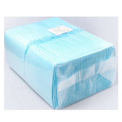 Acessórios de cama descartáveis personalizados para incontinência com alta absorção e folha traseira de filme PE