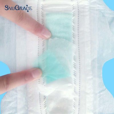 100% de algodão super absorvente de aniões almofadas higiênicas suaves respiráveis almofadas de senhoras para o dia