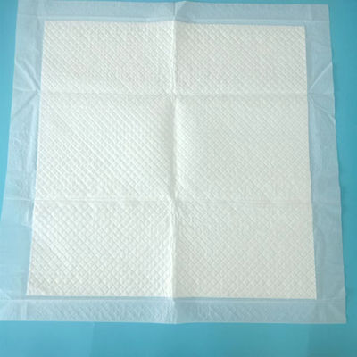 Folha superior frabica Nowoven suave 60x90 Underpad descartável para cuidados de incontinência