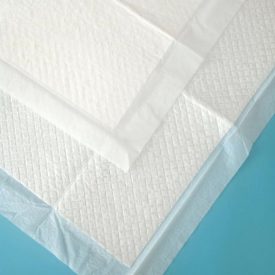 Folha superior frabica Nowoven suave 60x90 Underpad descartável para cuidados de incontinência