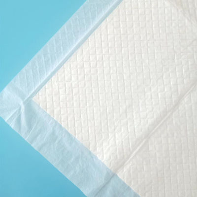 Folha superior frabica Nowoven suave 60x90 Underpad descartável para cuidados de incontinência