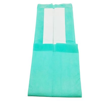 Folha superior não tecida macia, absorvente descartável, para cuidados com incontinência em idosos
