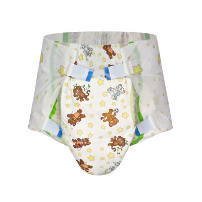 Unisex Ultra Soft Adult Disposable Incontinence Diaper com 3D Leak Prevention Channel