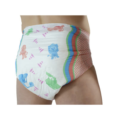Unisex Ultra Soft Adult Disposable Incontinence Diaper com 3D Leak Prevention Channel