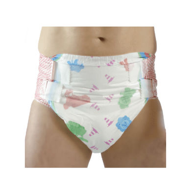 Unisex Ultra Soft Adult Disposable Incontinence Diaper com 3D Leak Prevention Channel