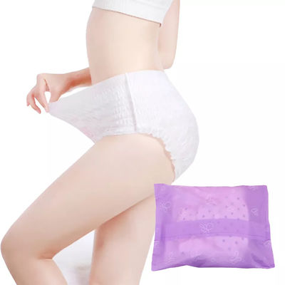 Calcinhas menstruais de tamanho maior certificadas pela ISO com canal e material de prevenção de vazamento 3D