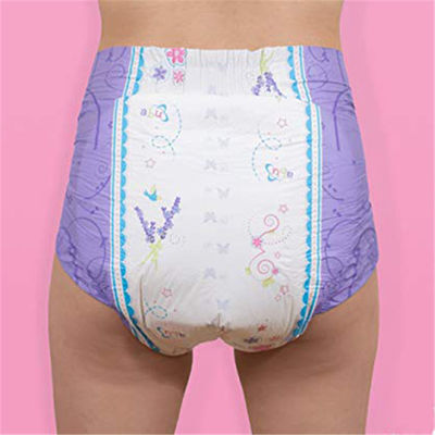 6000 ml de fraldas descartáveis para adultos com impressão sexy e cores personalizadas