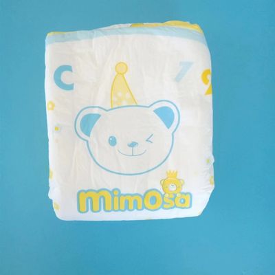 Folha superior não tecida suave Primido fraldas ABDL para idosos 3D Canal de prevenção de vazamento