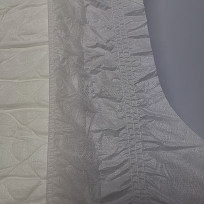 Calças de fraldas para adultos descartáveis ajustáveis com material de algodão absorvente ultra espesso