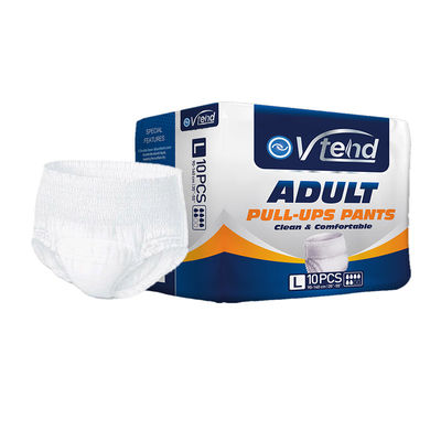 Fraldas para adultos altamente absorventes para homens Super calças Tipo fraldas descartáveis durante a noite