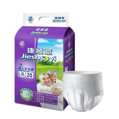 Adultos Suave Respirável Absorção descartável Incontinência Pull On Calcinha