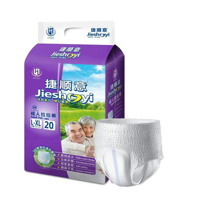 Super absorventes descartáveis incontinência roupa interior para adultos calças requisito do cliente