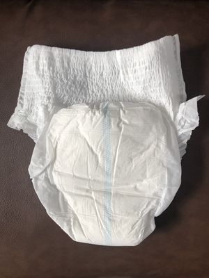 Calças de fraldas adultas suaves e respiráveis absorção de superfície seca para cuidados e conforto de idosos