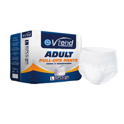 Fraldas de papel descartáveis para adultos suaves e respiráveis para incontinência