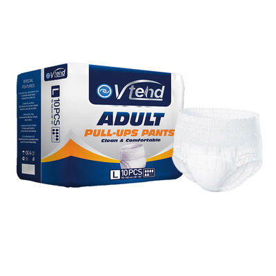 Pantalhão descartável para adultos Ultra macio e seco Respirável para idosos ODM OEM Plain Woven