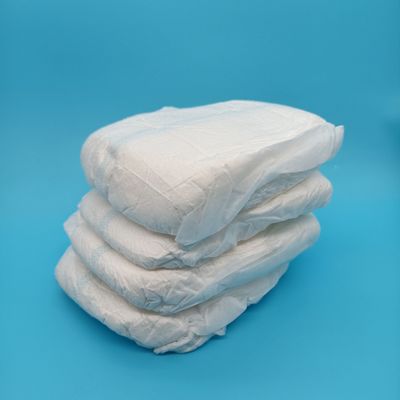 Pantalhão de fraldas para adultos em cor branca para produtos quentes Calças de fraldas para mulheres